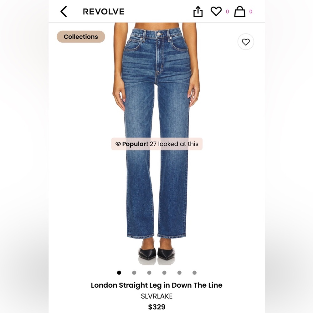 SLVRLAKE London Denim Size 31 BNWOT